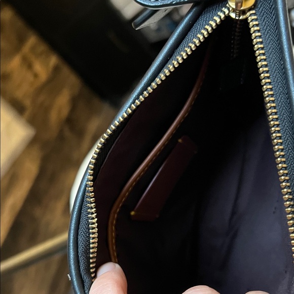 Coach Plaid Crossbody Bag - Red and Black - Picture 4 of 5